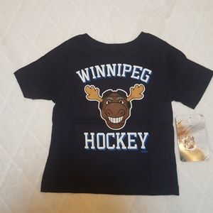 ❤3/$10 NHL Kids Winnipeg Hockey Shirt
